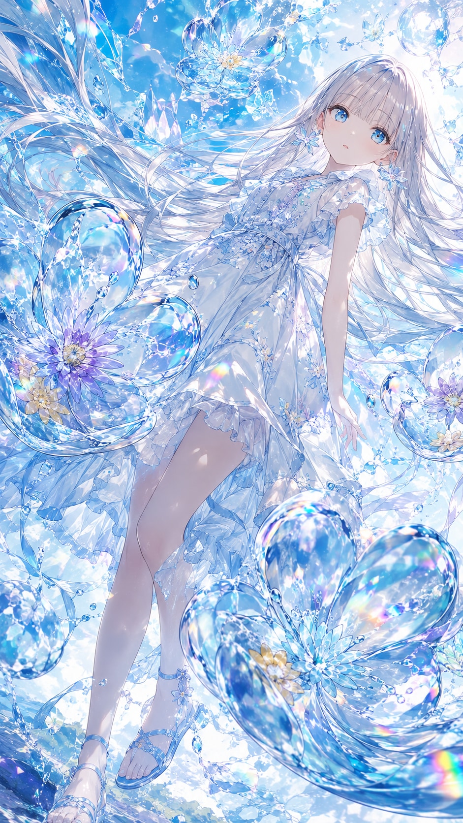 水花、夏にひらく