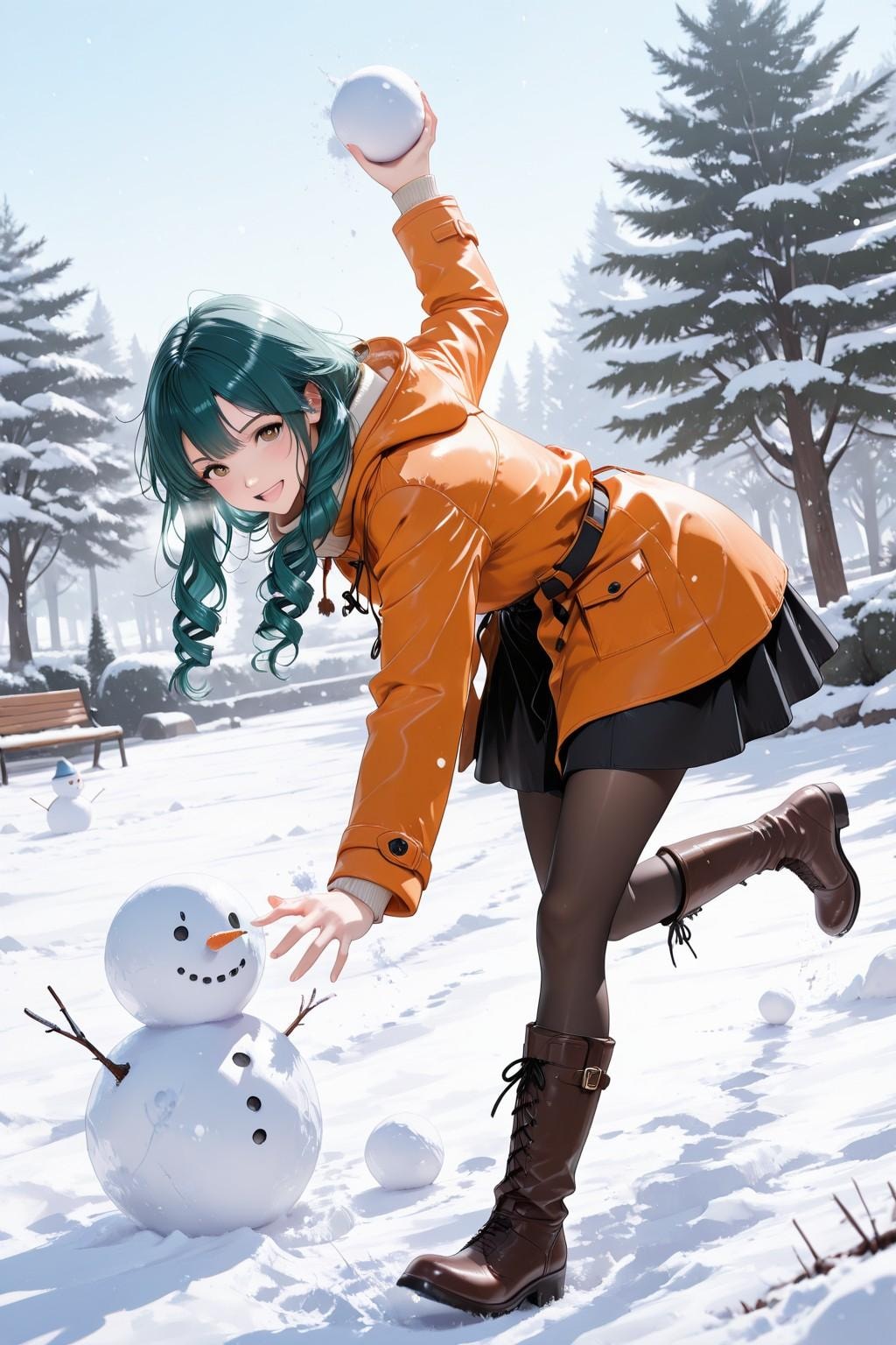 Beautiful Violinist Girl（美人なヴァイオリニスト。【雪遊び篇】）