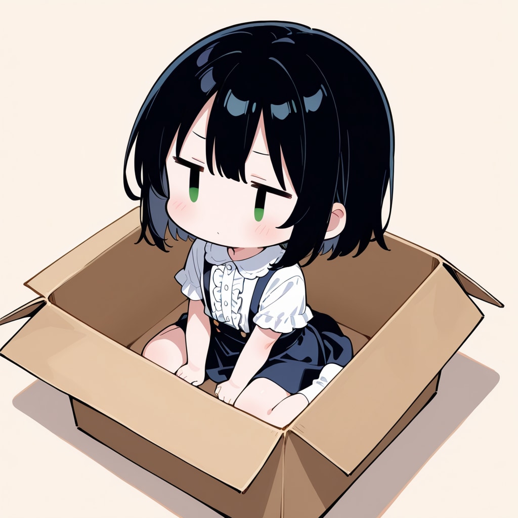 ハコに入ってみる