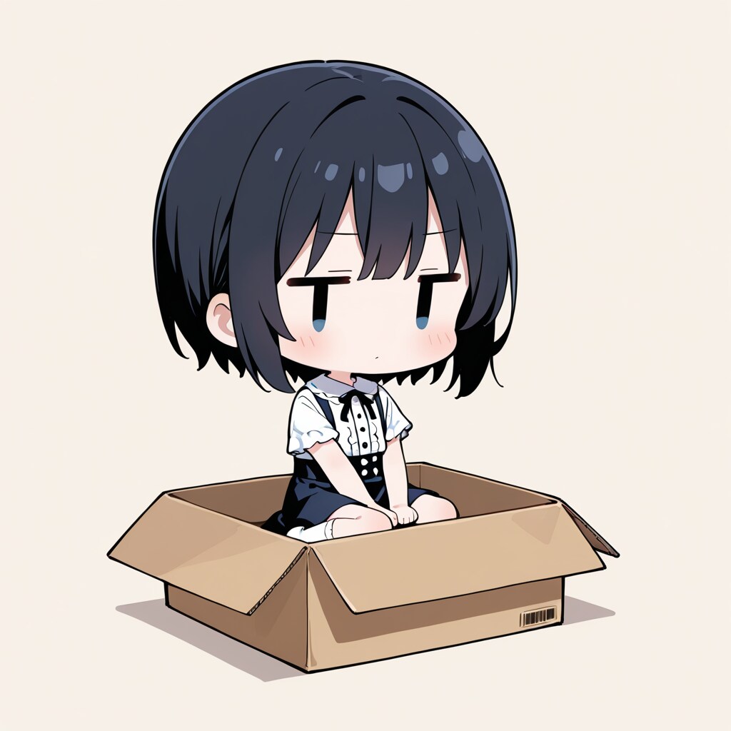 ハコに入ってみる