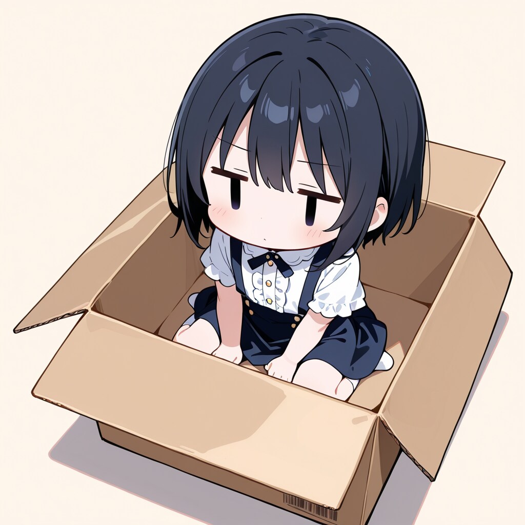 ハコに入ってみる