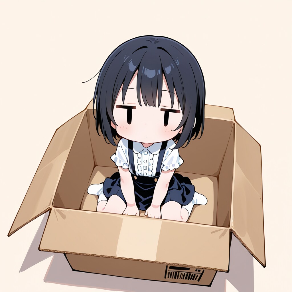 ハコに入ってみる
