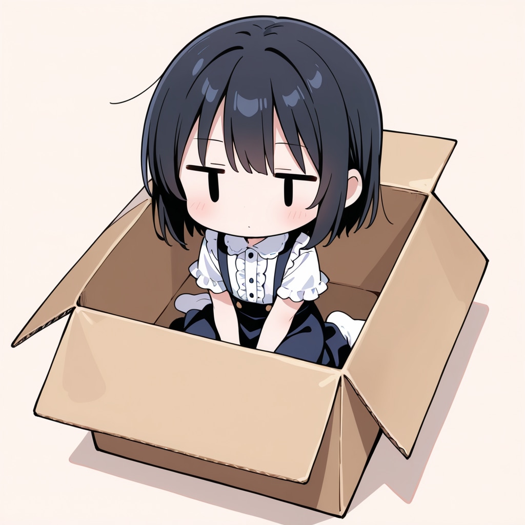 ハコに入ってみる