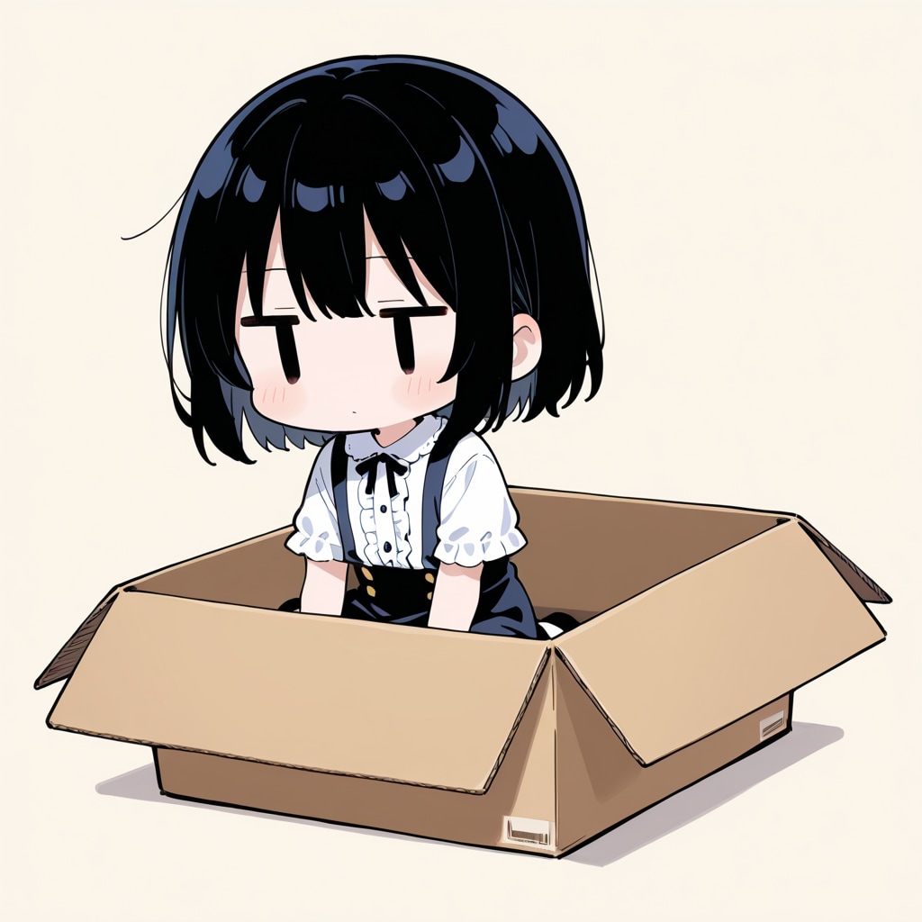 ハコに入ってみる