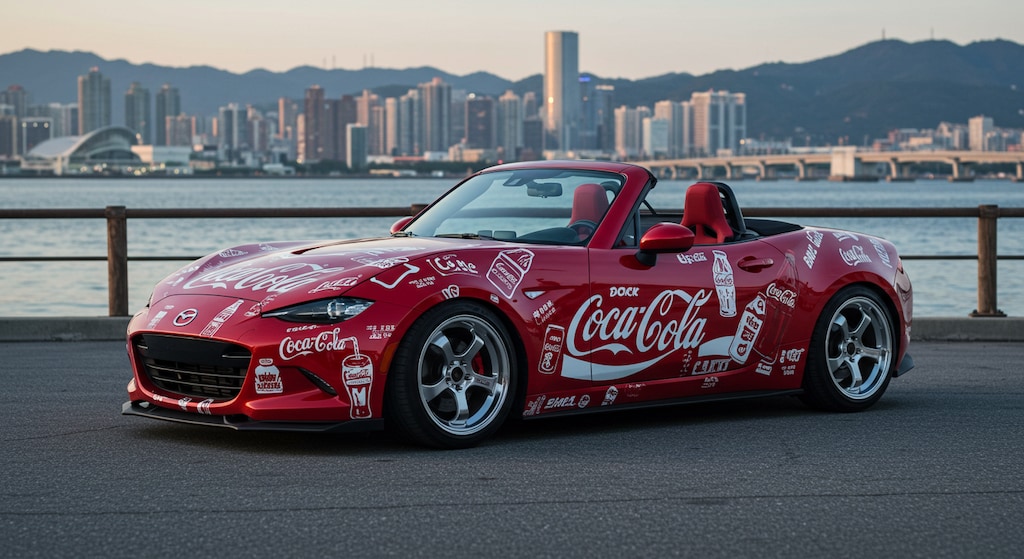 コカ・コーラカラーマツダロードスター