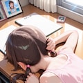 宿題が終わらない… 3枚目