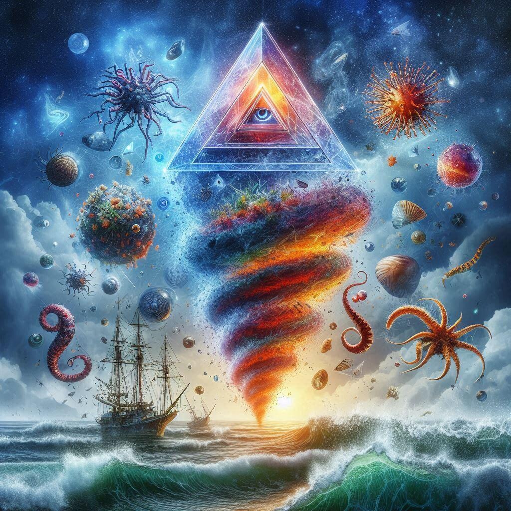 後半は過去の投稿をピカソでアレンジ