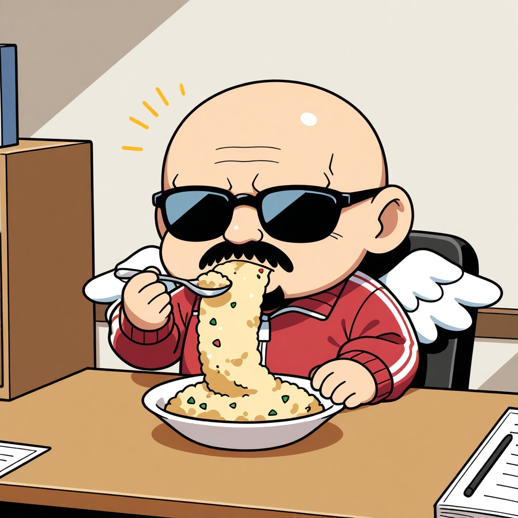 赤ひげのおっさんと小さいおっさん