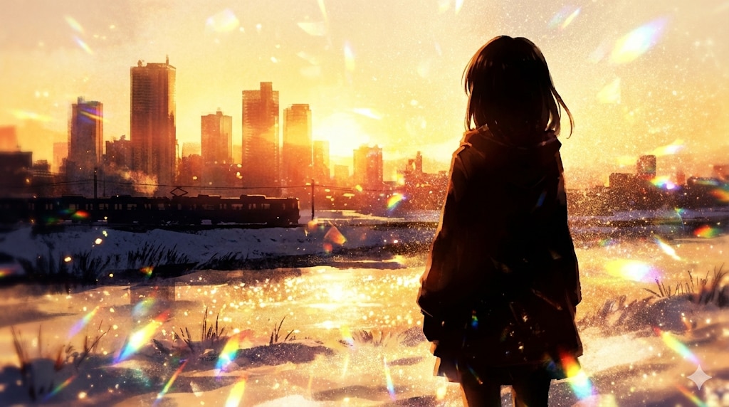 冬の朝日 | の人気AIイラスト・グラビア