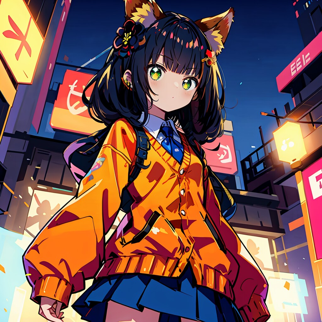 フラワーガールの夜遊び