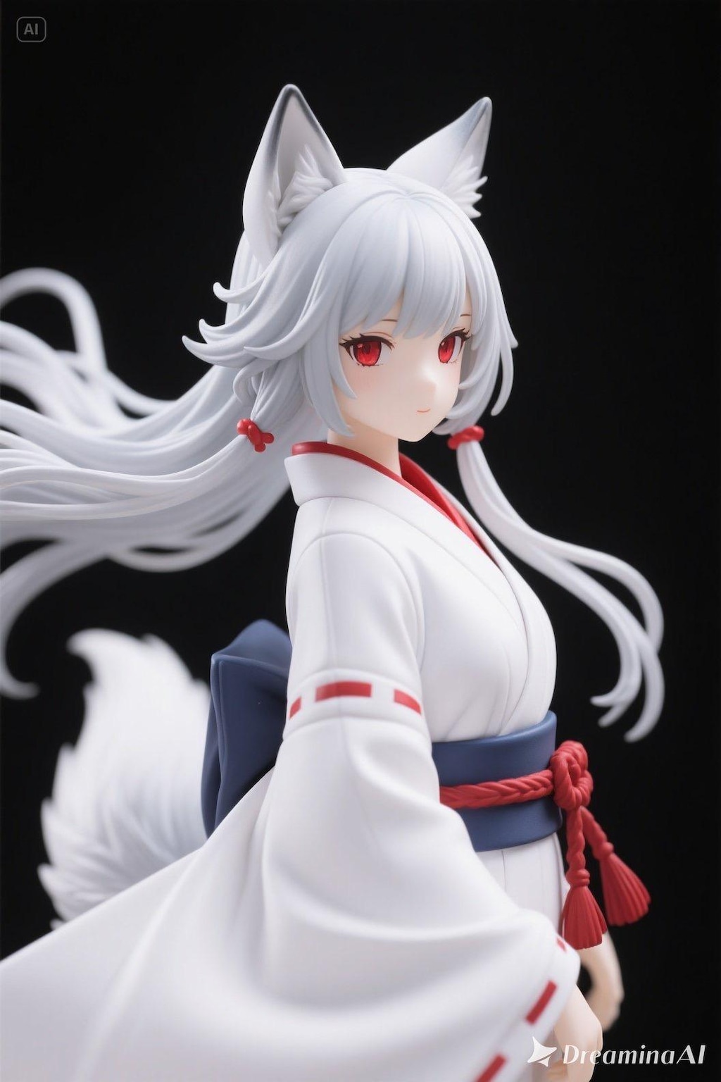 【フィギュア風】キツネの御神体様