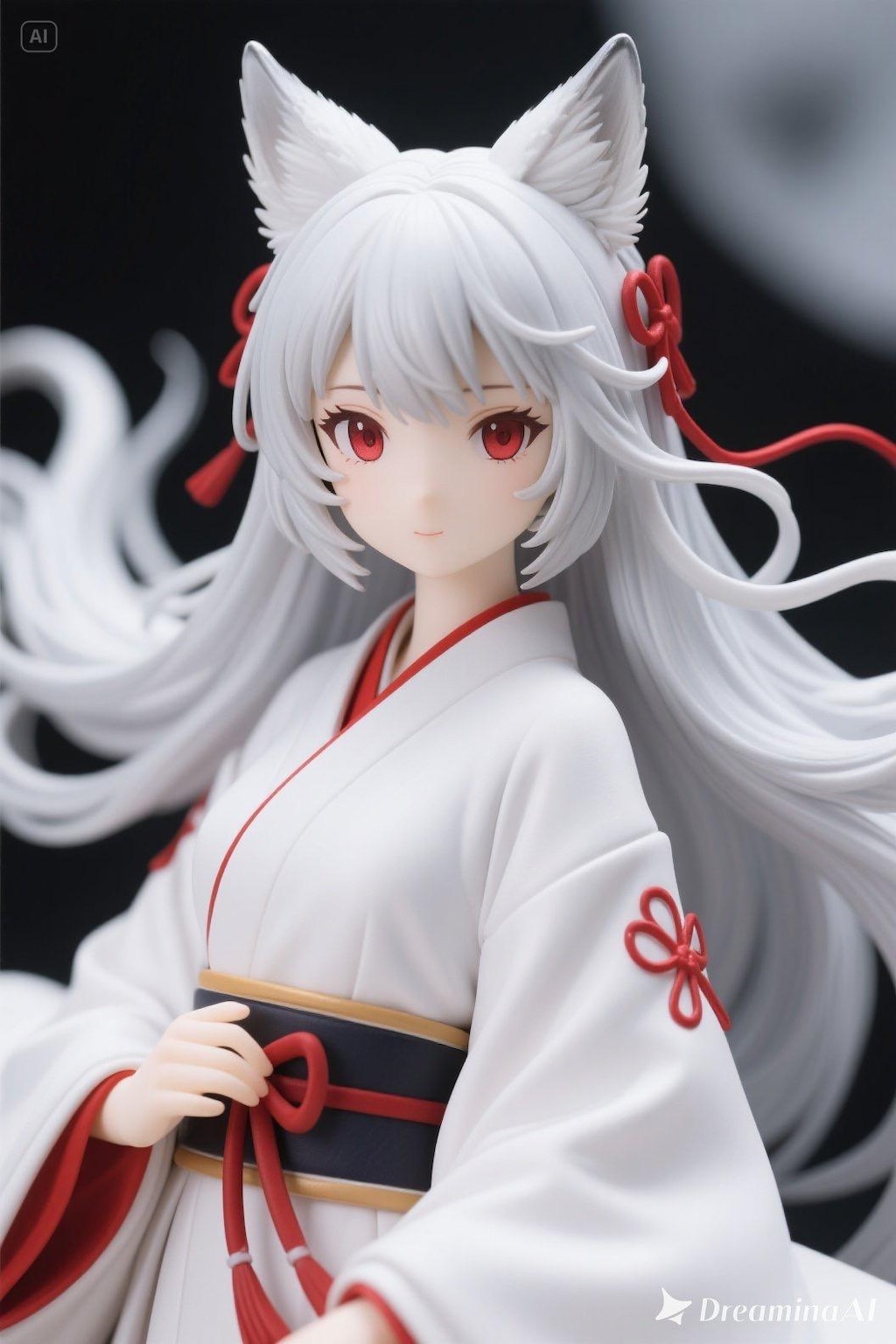 【フィギュア風】キツネの御神体様