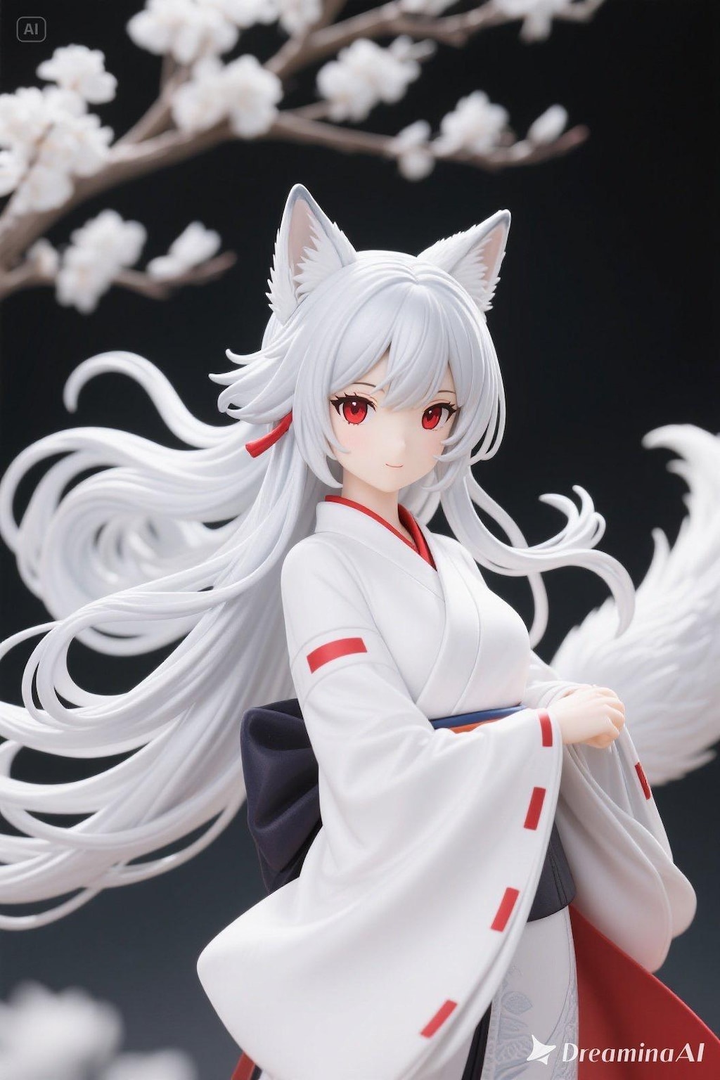 【フィギュア風】キツネの御神体様