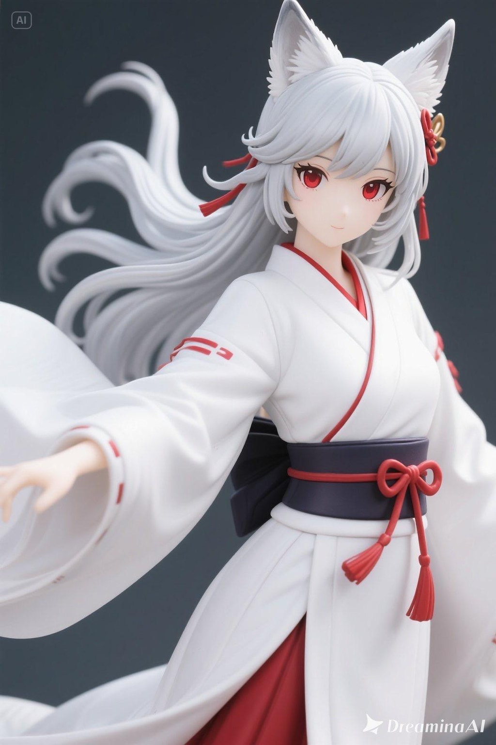 【フィギュア風】キツネの御神体様