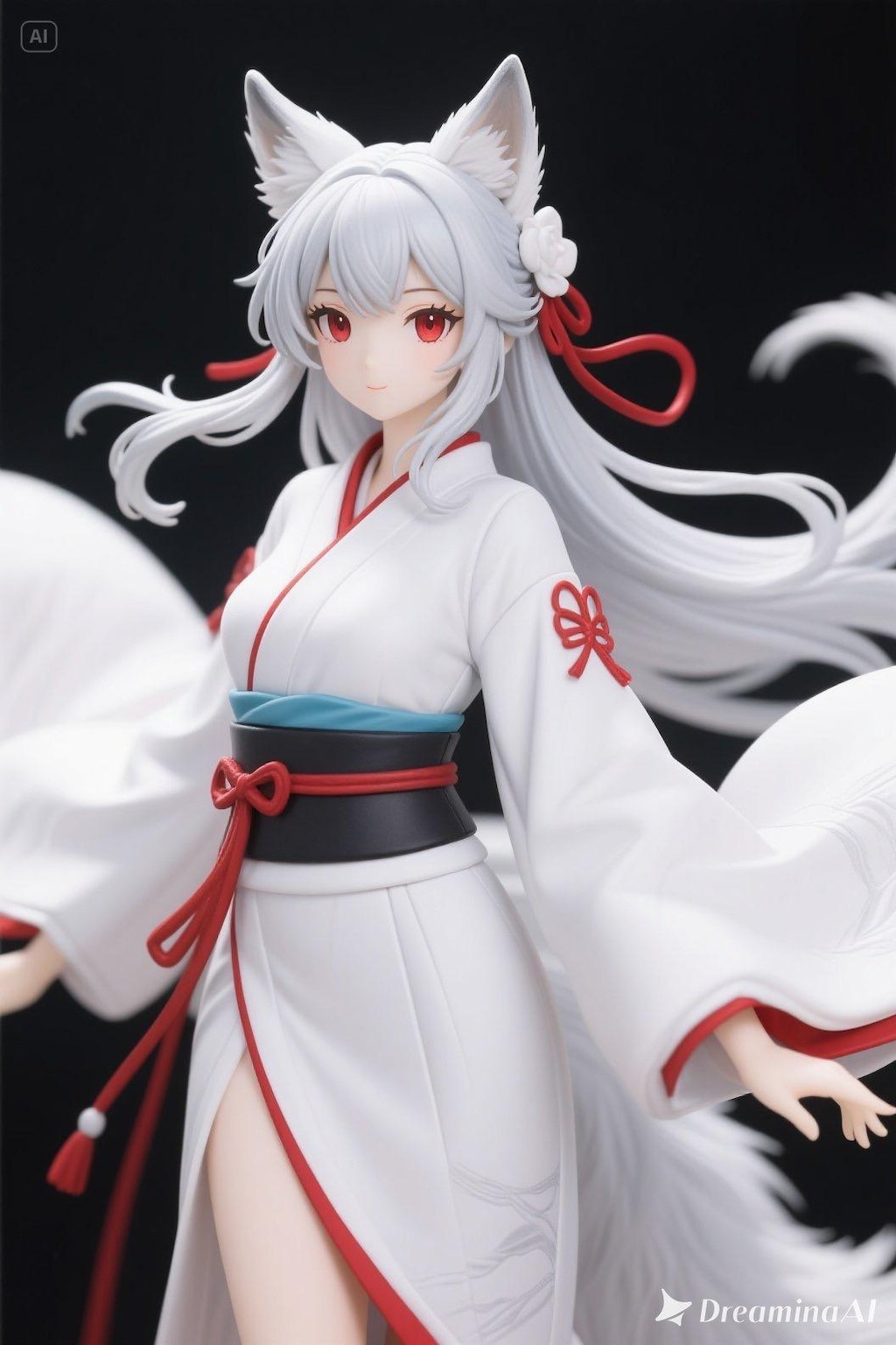 【フィギュア風】キツネの御神体様