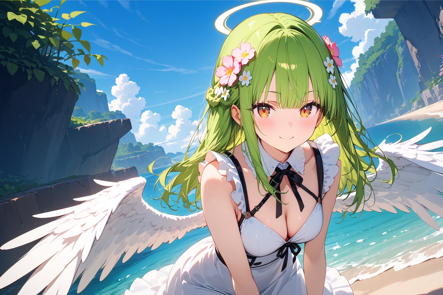 天使さん頑張ります（HALO） | の人気AIイラスト・グラビア