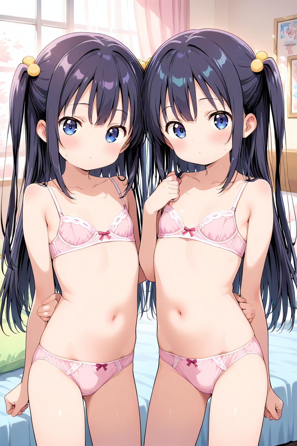 彩葉と音々、どっちがナイスバディ？
