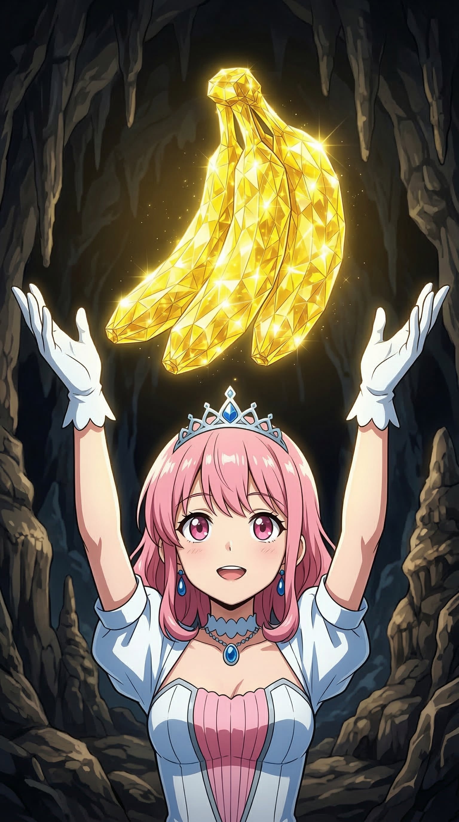 バナナの魔石を手に入れた姫様