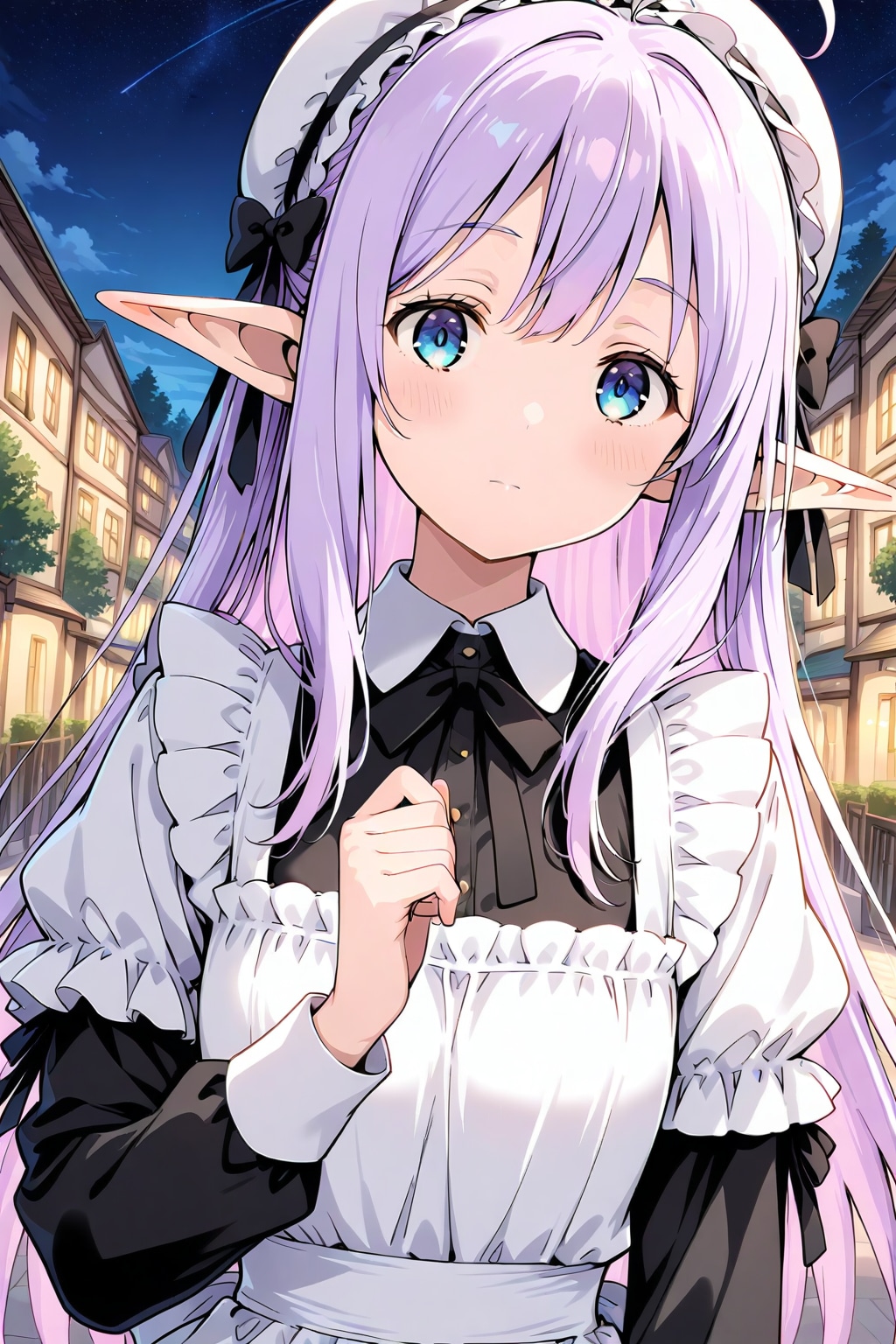 メイドはエルフ | の人気AIイラスト・グラビア