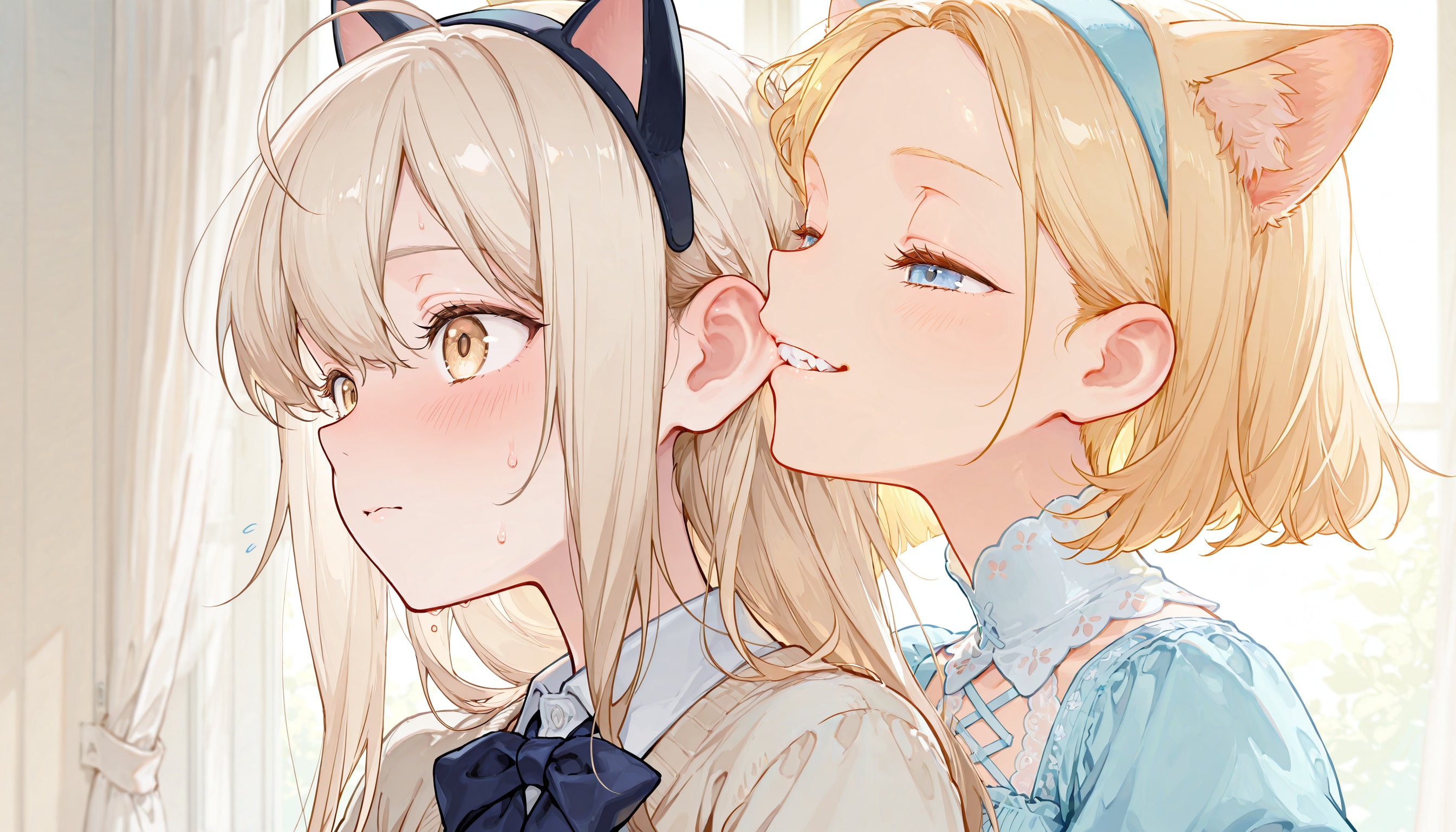 かなちゃんキャットファイト！