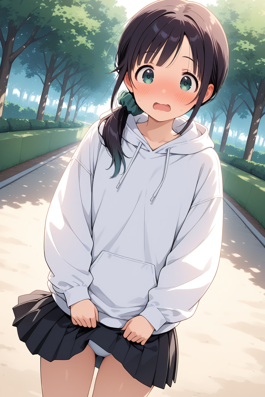 風が！！