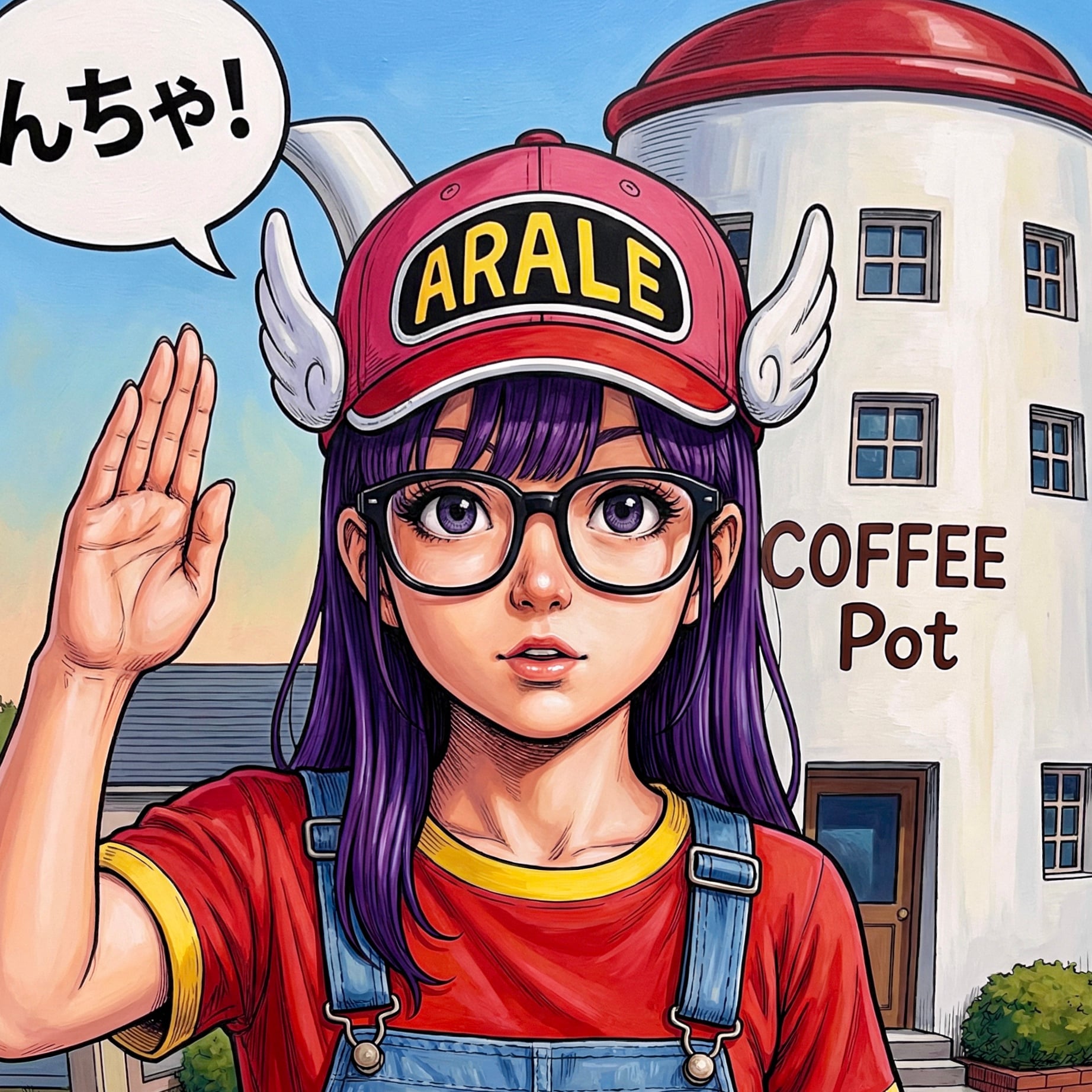 20年後のアラレちゃん | の人気AIイラスト・グラビア