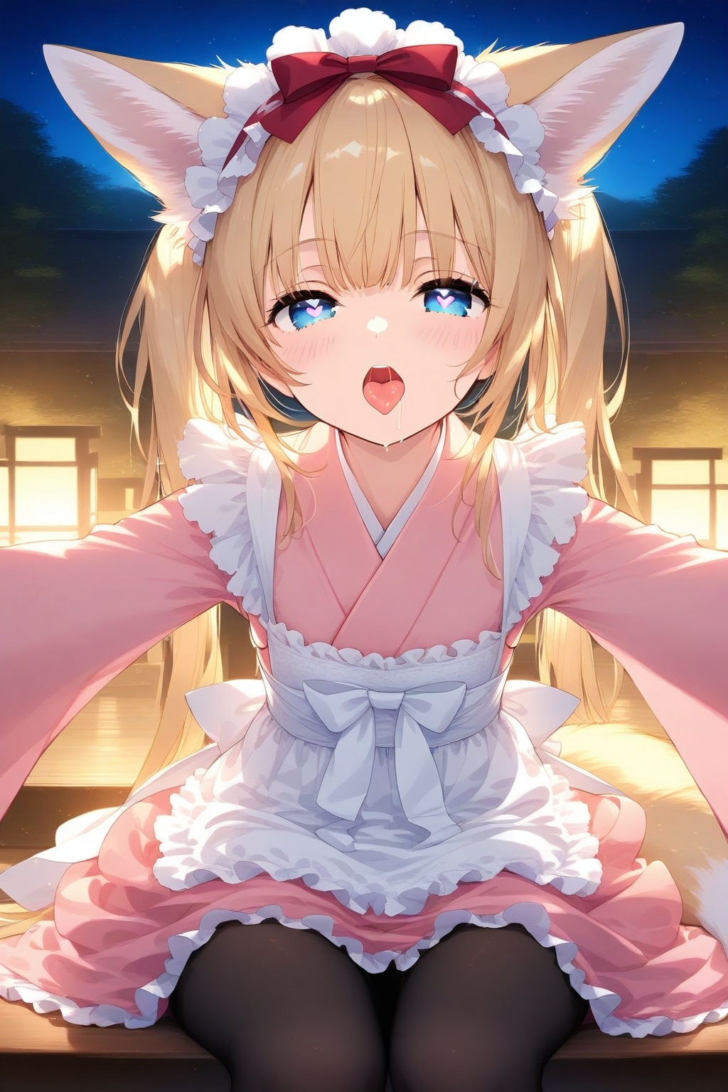 キス顔キツネメイド