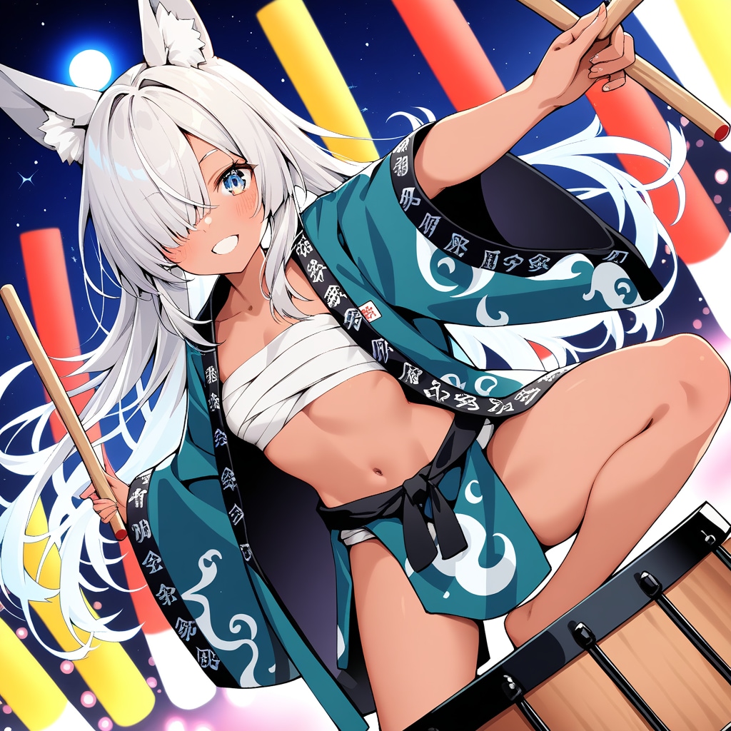 お祭り狐娘・次女