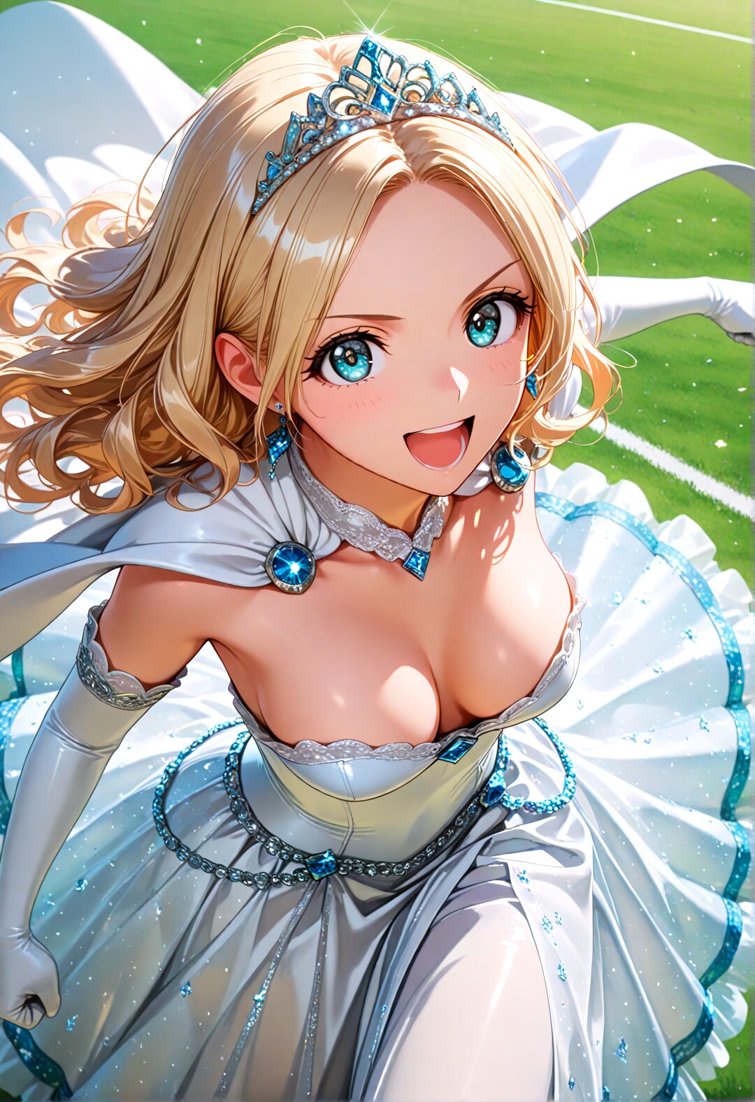 走るプリンセス