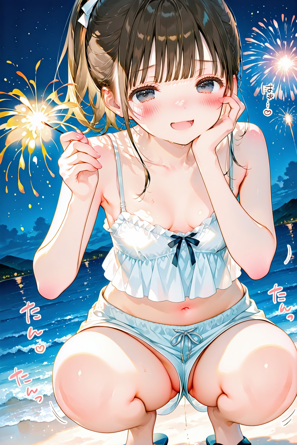 あれ～？視線が花火に向いてないぞー♪by藍乃雫