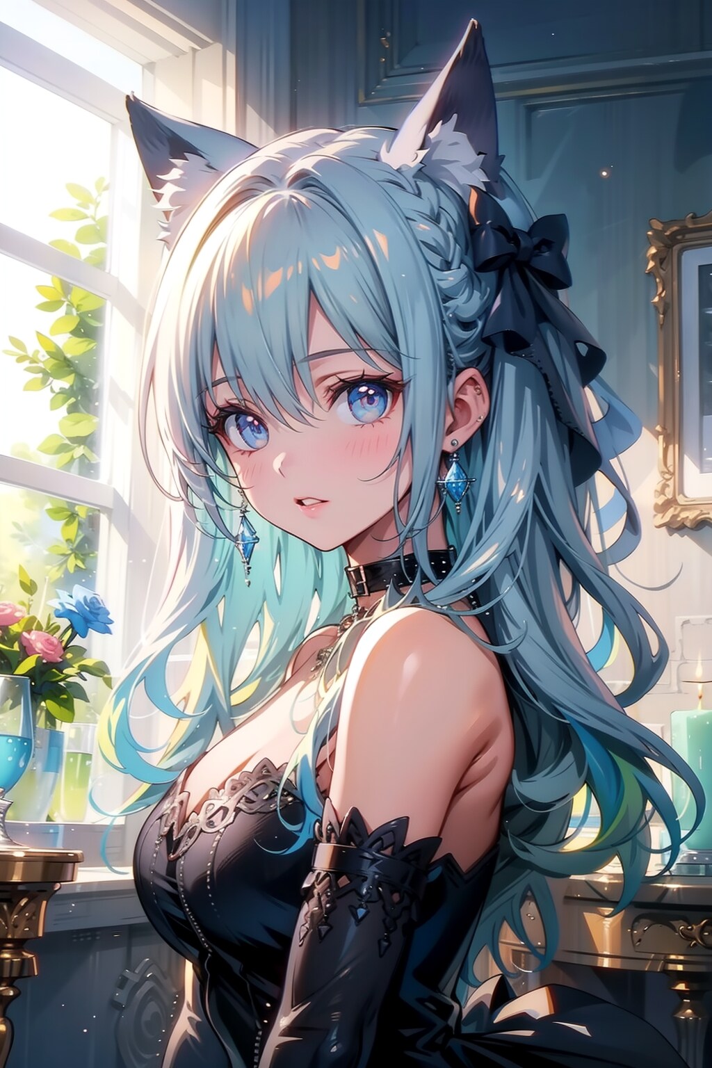 いろんなモデルでチョーカー