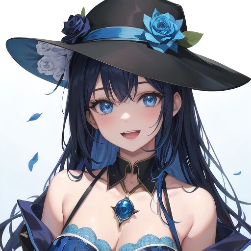 青薔薇の魔法使い