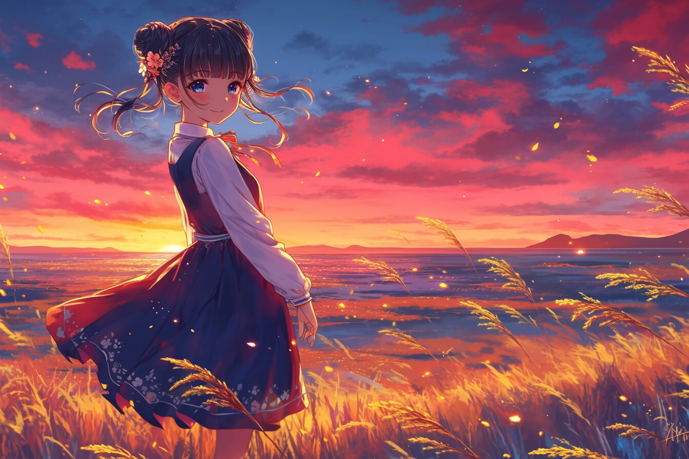 夕暮れのおだんごちゃん🍡✨168