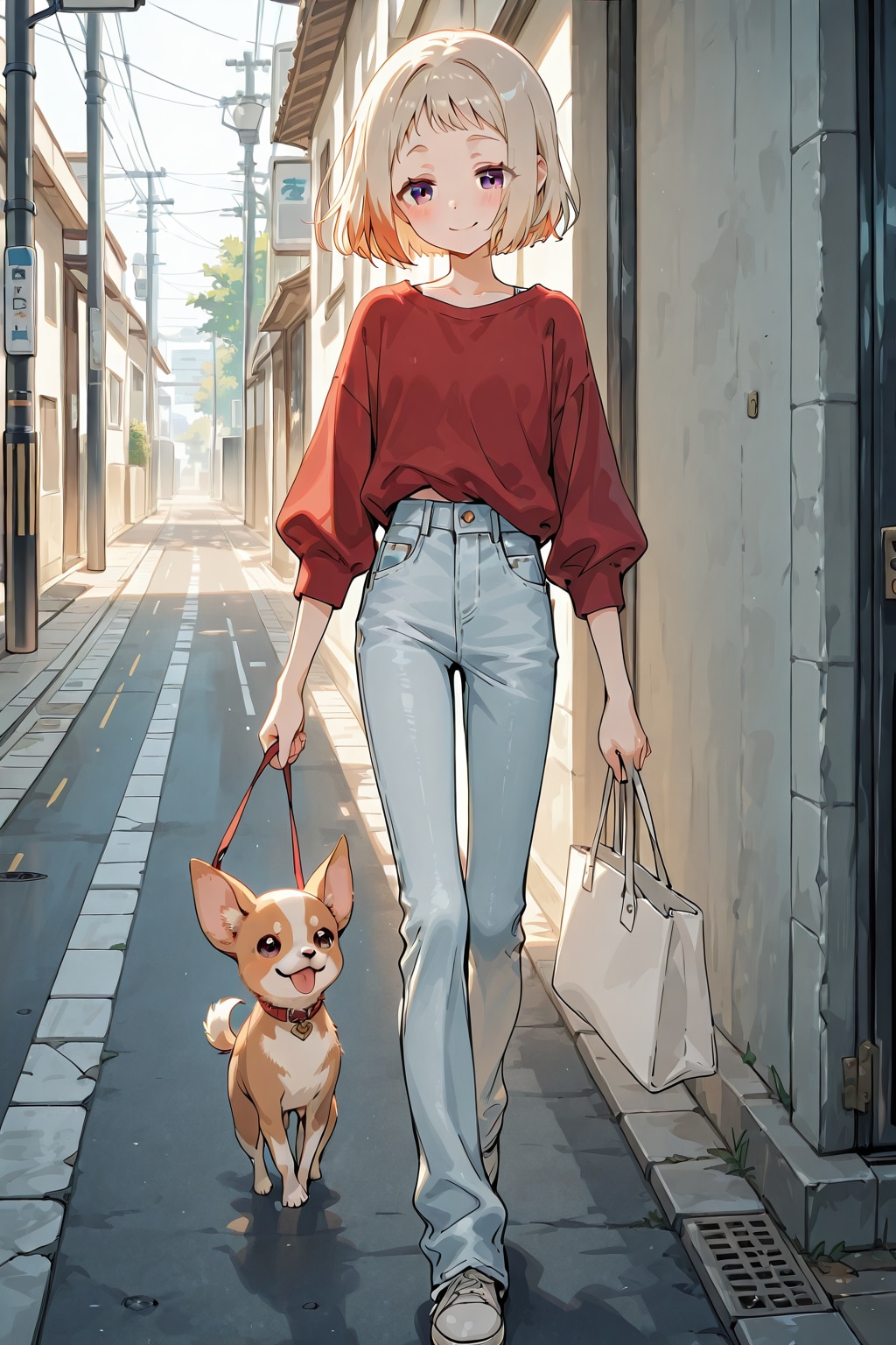 お散歩時間