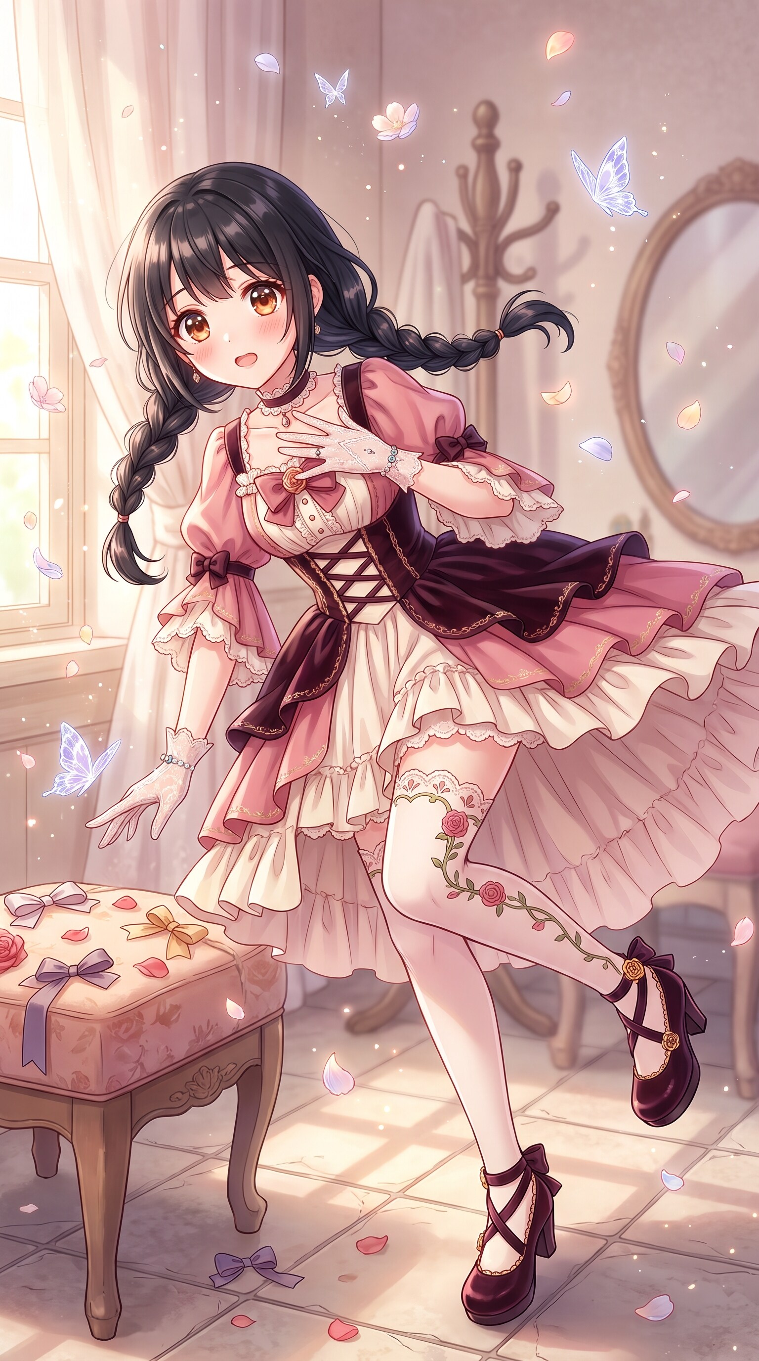 織姫薔薇礼装