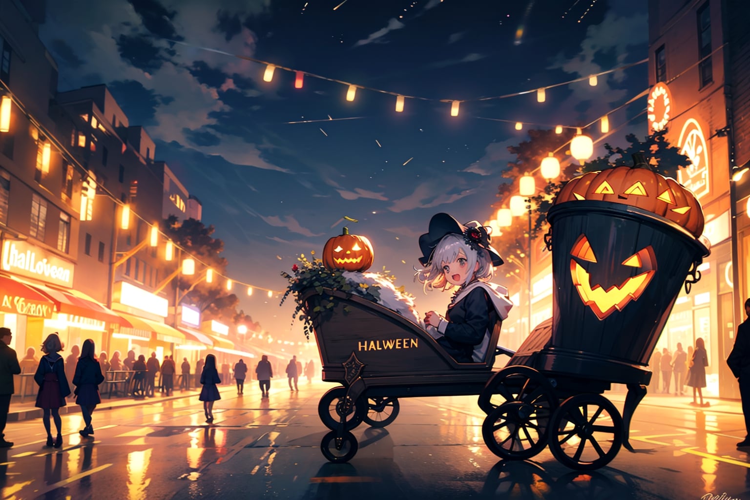 テスト23（ハロウィン) | の人気AIイラスト・グラビア