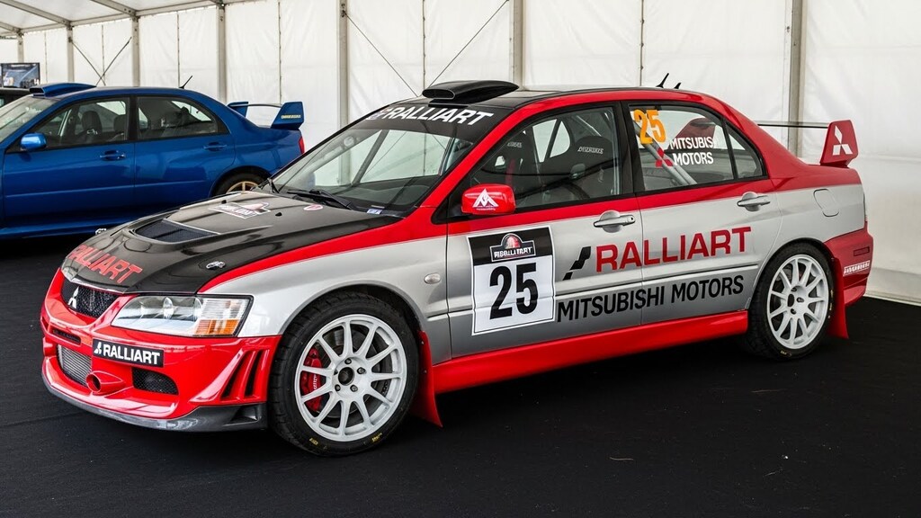 ランサーエボリューションラリーカー