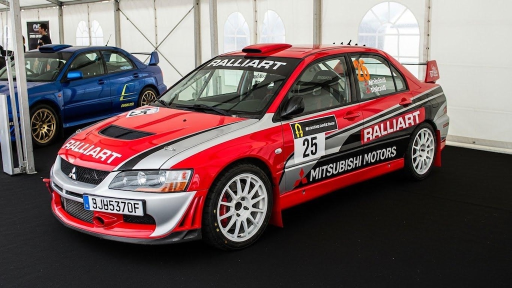 ランサーエボリューションラリーカー