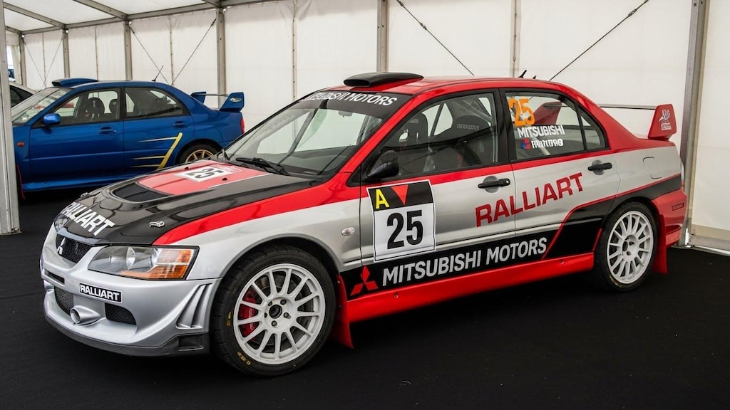 ランサーエボリューションラリーカー