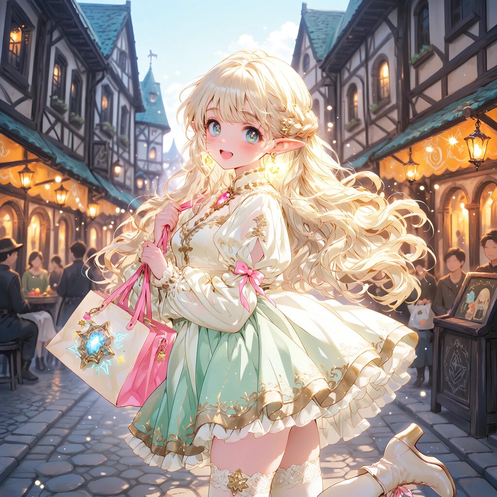 キラキラエルフのショッピング