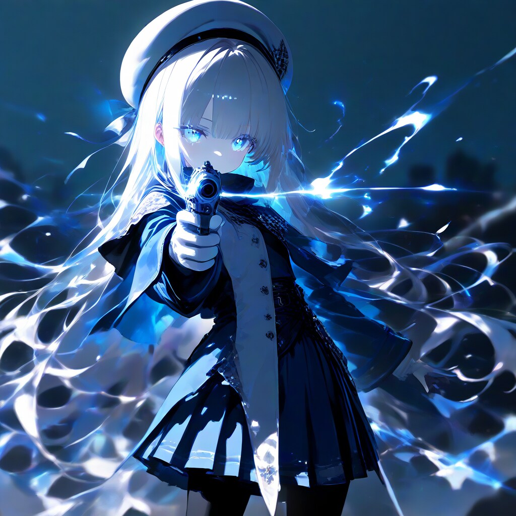 Blue Muzzle, Cold Answer / 青き銃口、冷たい答え | の人気AIイラスト・グラビア