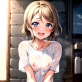 渡辺曜 角オナ・透け乳首・たくしあげ・スリングショット・寄せ乳 3枚目
