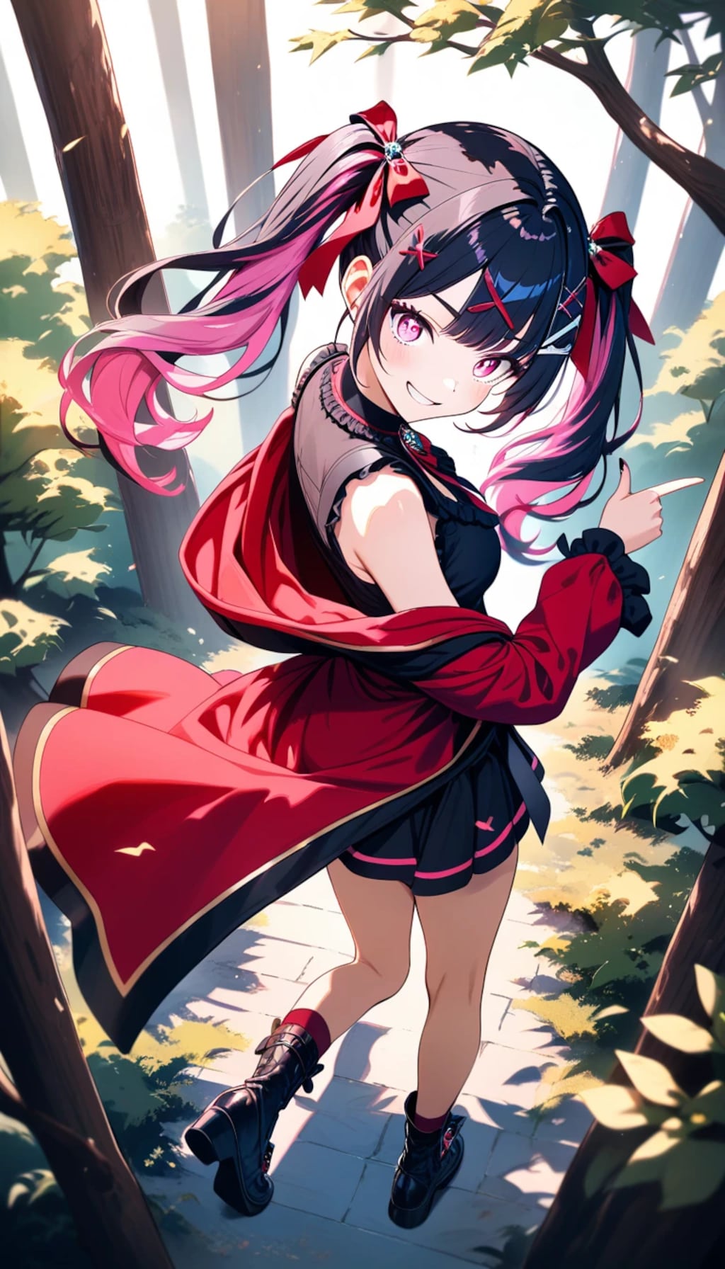 異世界DAYS.9『ねえ、あそこに猟師小屋があるんだけど、行く？』＆『ちょうどベッドもあるし、前倒しで約束を守ってあげる。ほーら、お・い・で♡』