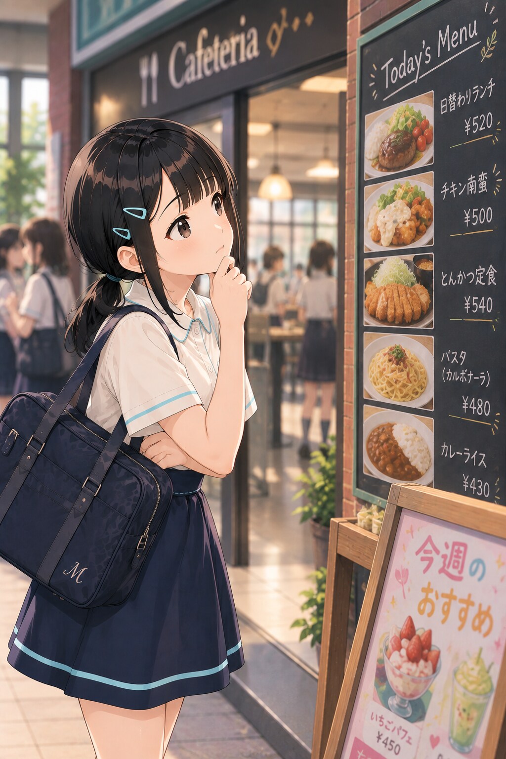 架空制服女子６３　寧々ちゃん | の人気AIイラスト・グラビア
