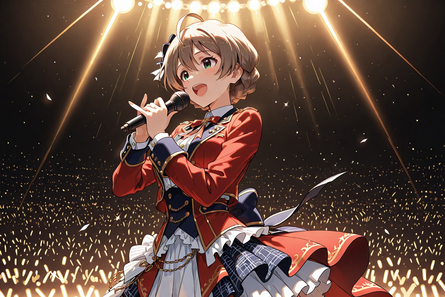 ライブをする桜守歌織