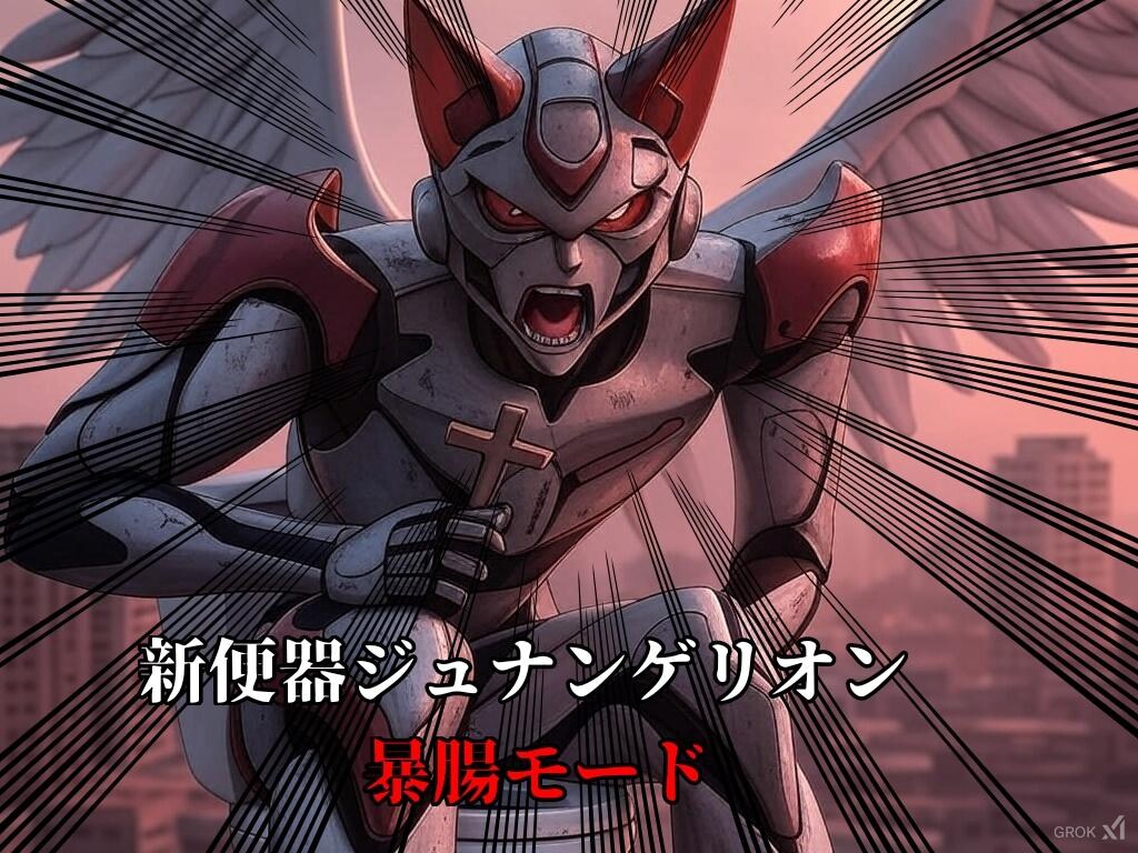 #オキツネ元凶対峙 『新便器ジュナンゲリオン』【ニャンノ世界】