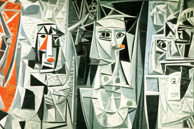 ピカソと美女　フォト編 | の人気AIイラスト・グラビア