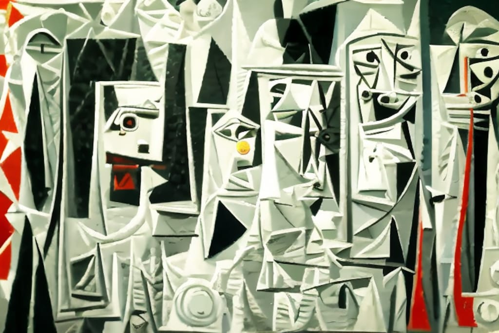 ピカソと美女　フォト編