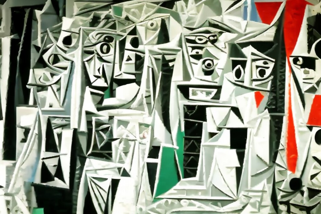 ピカソと美女　フォト編