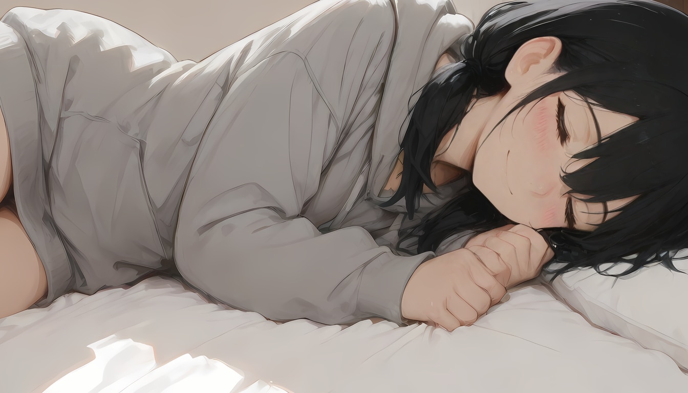 寝たふり | の人気AIイラスト・グラビア
